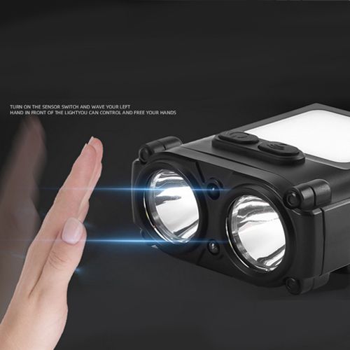 Ліхтар налобний SH-T808-2XPE+20SMD(white+red)