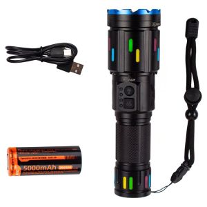 Ліхтар YEMAO YM-G560Y, 1200 LM, акумулятор 26650 (5000 mAh)