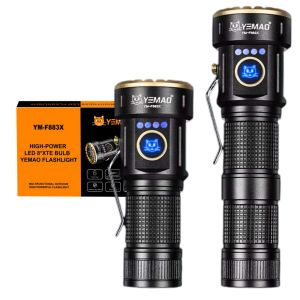 Ліхтар YEMAO YM-F883X, 3000LM, акумулятори 18650 + 18350 (3200 + 1500 mAh)