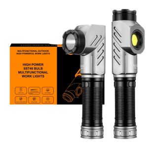 Ліхтар YEMAO YM-F303X, 1600LM, 2x21700 (2x5000 mAh), поворотна голова