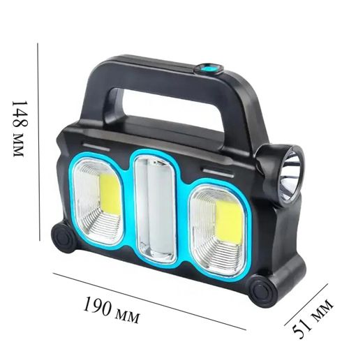 Ліхтар переносний HB-6168-LED+2COB
