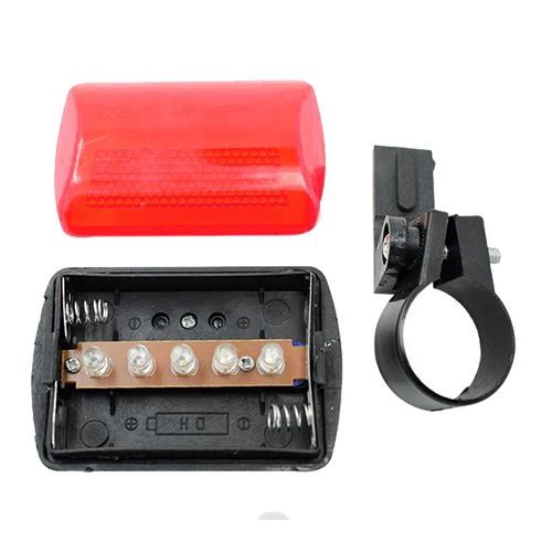 Велоліхтар STOP 0023-5LED/BSK-2279