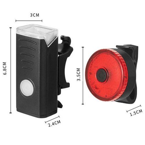 Велоліхтар BSK-1133-XPG, STOP-3SMD(red)