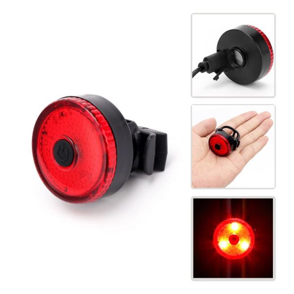 Велоліхтар BSK-1133-XPG, STOP-3SMD(red)