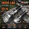 Ліхтар YEMAO YM-F303X, 1600LM, 2x21700 (2x5000 mAh), поворотна голова
