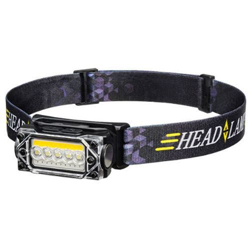 Ліхтар налобний YY-19С-5led+COB(white+yellow+red)