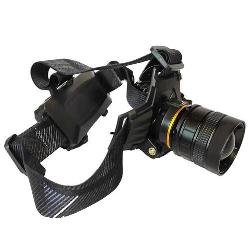 Ліхтар налобний BL-8076-2-GT100, 2x18650, zoom, ЗУ Type-C