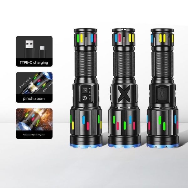 Тактичний ліхтар YEMAO YM-G560Y, 1200 LM, акумулятор 26650 (5000 mAh)