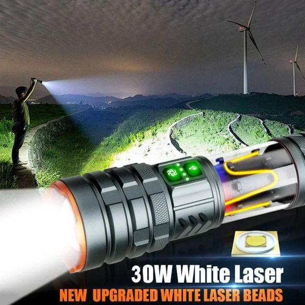 Тактичний ліхтар YEMAO YM-G580, 2500 LM, акумулятор 26650 (5000 mAh), функція лампи