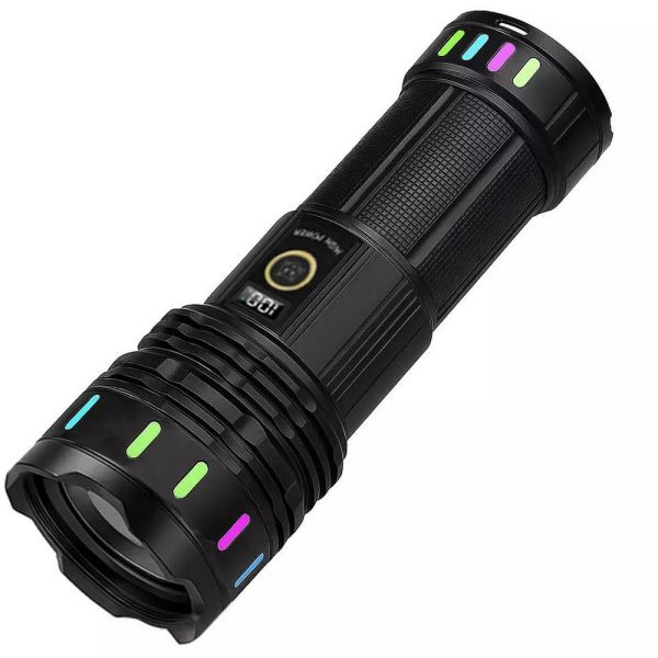 Дальнобійний ліхтар YEMAO YM-G646-1, 4000 LM, акумулятор 45650 (10000 mAh), чохол, блок живлення