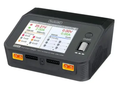 Зарядний пристрій ToolkitRC M6DAC Dual 350W