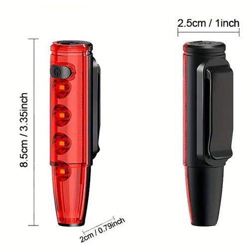 Велоліхтар LEADBIKE LD77-LS-4LED