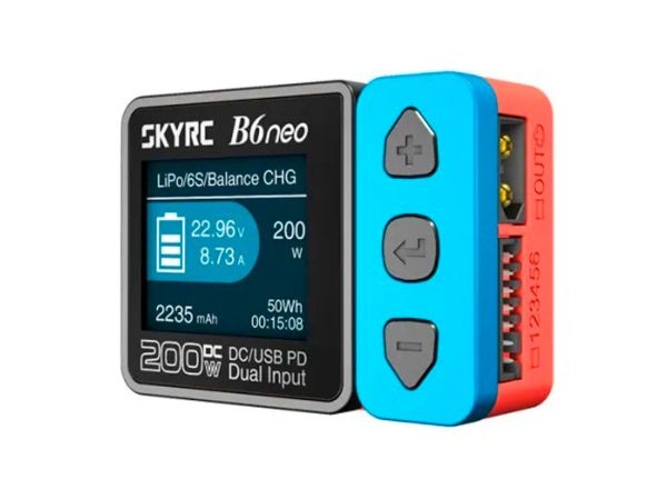 Зарядний пристрій SkyRC B6 Neo 200 Вт USB PD Dual