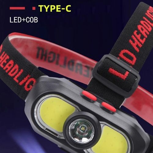 Ліхтар налобний KX-302-LED+2COB