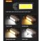 Ліхтар WORKLIGHT 2 в 1 5305-COB(WHITE+YELLOW)