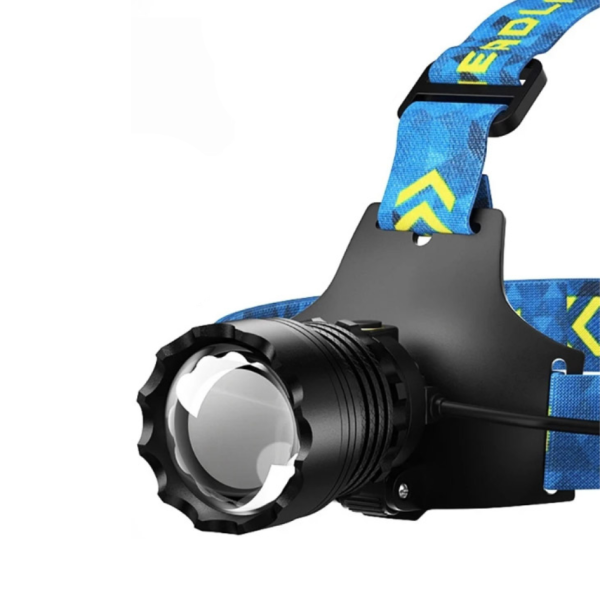 Фонарь налобный BL-25CC-P360, 3x18650, Power Bank, ЗУ Type-C, zoom