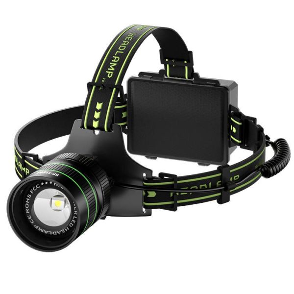 Ліхтар налобний TD-XI-TG, Motion Sensor, 3x18650, Power Bank, ЗУ Type-C