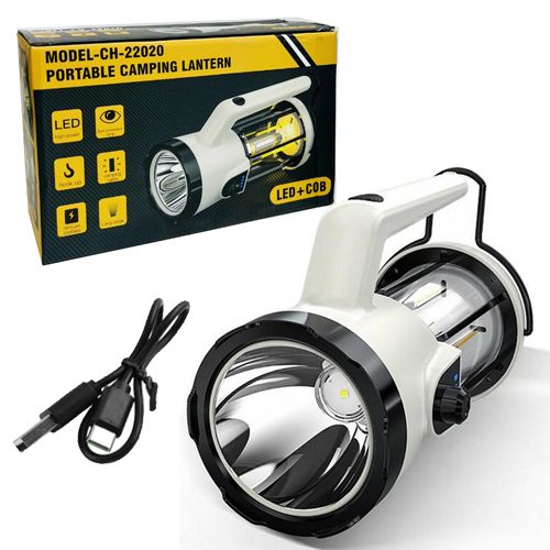 Ліхтар переносний CH-22020-COB, power bank, Li-Ion акумулятор, ЗУ Type-C