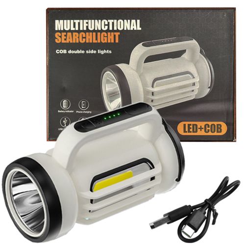 Ліхтар переносний Police CH-22023-COB, power bank, Type-C