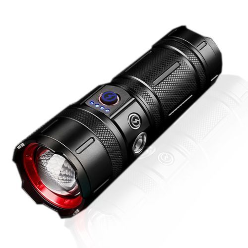 Ліхтар CB-B53-TG, 3х18650, power bank, індикація заряду, ЗУ Type-C, zoom