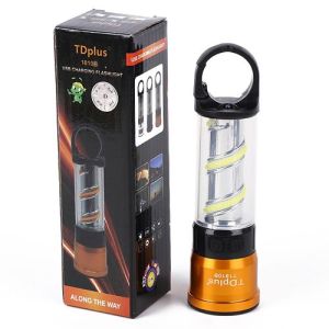 Ліхтар 1810B-LED+COB світильник,  гак, ЗУ Type-C