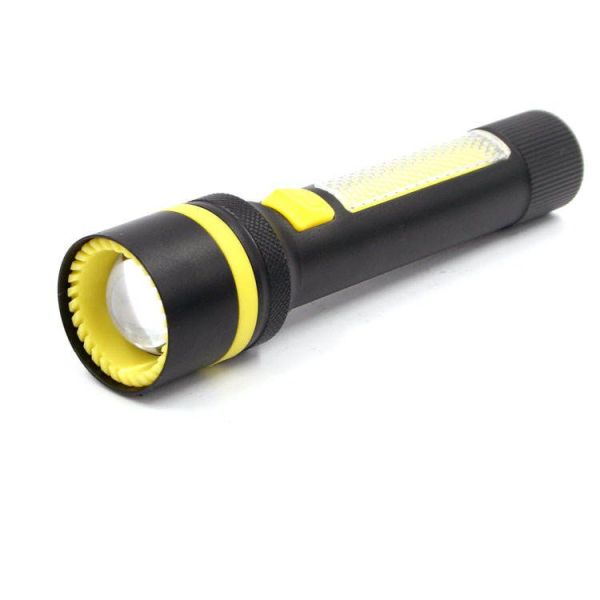 Ліхтарик Bailong 24094 -WHITE LASER LED PM10-TG+COB(White+Red), Li-Ion акумулятор, ЗУ Type-C