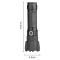 Ліхтар Bailong BL-A81-P99, 1x26650, zoom, ЗУ Type-C, Box