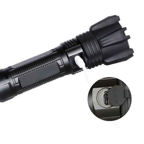 Ліхтар Bailong BL-A81-P99, 1x26650, zoom, ЗУ Type-C, Box