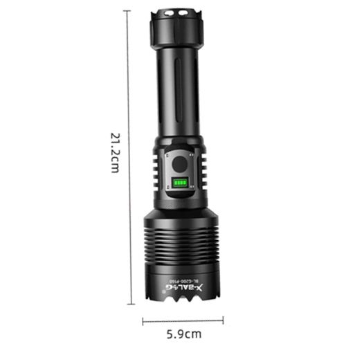 Ліхтар BL-G200-P360, power bank, 1х26650, zoom, ЗУ Type-C
