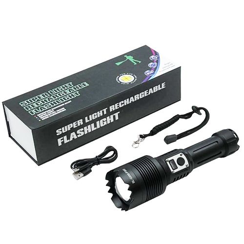 Ліхтар BL-G200-P360, power bank, 1х26650, zoom, ЗУ Type-C