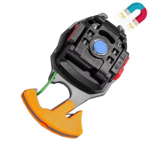 Ліхтар MULTIFUNCTIONAL W5147/LL-202-COB(white+yellow+red), multitool, Li-Ion акумулятор, магніт, карабін, викрутка, запальничка