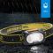 Ліхтарик на чоло Bailong 2303-XPE+4SMD(yellow+red), Motion Sensor, Li-Ion акум., ЗУ Type-C
