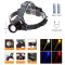 Ліхтар налобний 8505 WHITE LASER LED PM10-4TG (White+Yelloe+Blue+Red), 2x18650, ЗУ Type-C