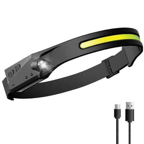Налобний ліхтар Police BL-G28 XPE+COB USB