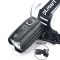 Ліхтар налобний BL-T35-P160, 3x18650, Power Bank, ЗУ Type-C, zoom