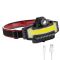 Налобний ліхтар BL-W685-LTS+COB (White+ RGB), Li-Ion