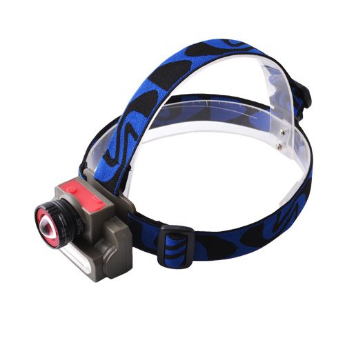 Ліхтар налобний Police 8808/6908-XPE+COB, ЗУ micro USB, вбудований акумулятор, zoom