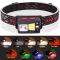 Ліхтар налобний SL09-1L2+COB+LED (Red+Green+Blue), ЗУ Type-C
