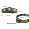 Ліхтар налобний PLD T134-XPE+4COB (white+yellow+red), IPX4, Li-Ion