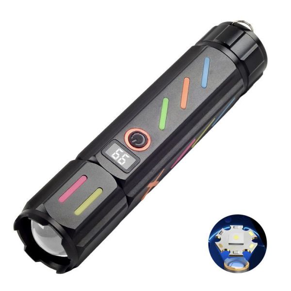 Ліхтар NIGHT VISION FLUORESCENCE 530 WHITE LASER LED PM30-TG, Power Bank, 1x18650, ЗП Type-C, zoom