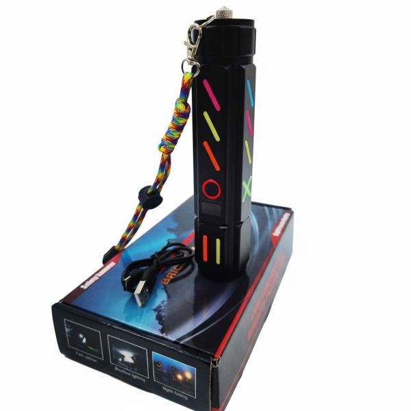 Ліхтар NIGHT VISION FLUORESCENCE 530 WHITE LASER LED PM30-TG, Power Bank, 1x18650, ЗП Type-C, zoom