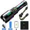 Ліхтар NIGHT VISION FLUORESCENCE W515-PM10-TG, індикація заряду, 1x26650, ЗП Type-C, zoom, Box