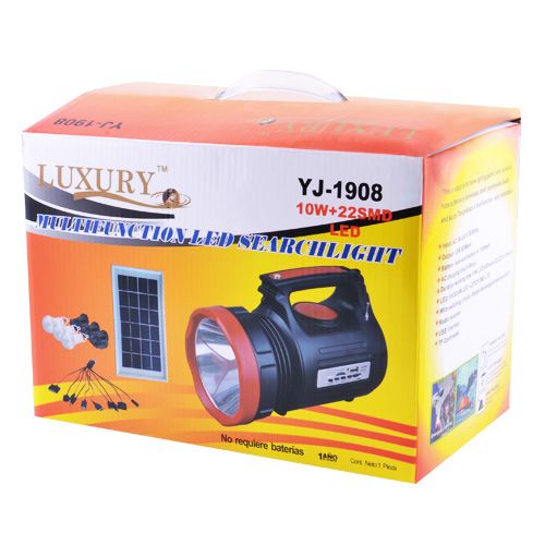 Ліхтар переносний Luxury/Yajia 1908 FM радіо, power bank, TF card