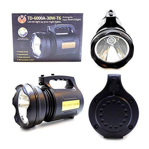 Ліхтар переносний TD-6000A-30W-T6, ЗУ 220V, встроенный аккумулятор
