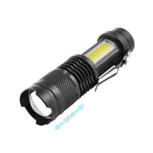 Ліхтар Police 525/8468-XPE+COB, Li-Ion акум., zoom, microUSB