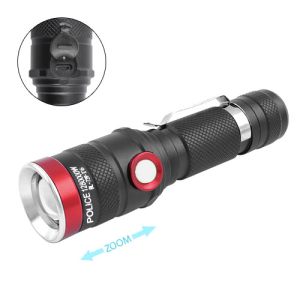 Ліхтар Police 739-T6, ЗУ microUSB, 1x18650, zoom, Box