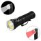 Ліхтар Poliсe 1822-T6+COB (White+Red), ЗУ 220V/12V, 1x18650/3xAAA, магніт, поворот на 90º, Box