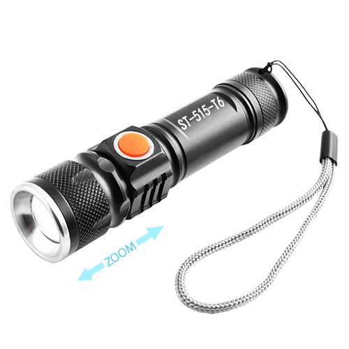 Ліхтар Police ST-515-T6, ЗУ USB, вбудований акумулятор