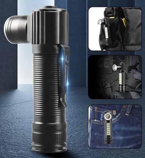 Ліхтар SY-2209-Р50+18SMD(RGB), Li-Ion акумулятор, індикація заряду, ЗУ USB, zoom, Box