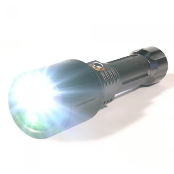 Фонарь PLD CK007 Laser, Li-Ion акумулятор, 1х18650/3xAAA